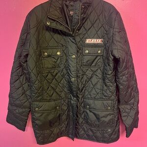 PBR Women's Black Quilted Puffer Jacket